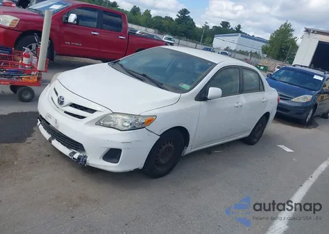 2011 Toyota Corolla Le из США, поврежденный, VIN 2T1BU4EE2BC541049